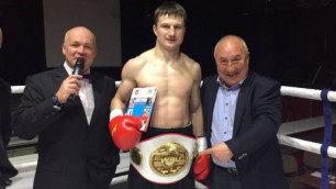 Казахстанский боксер Журавский выиграл чемпионский пояс по версии PABA
