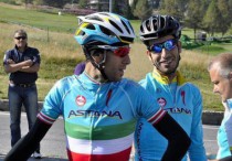 Винченцо Нибали (слева) и Фабио Ару. Фото с сайта gazzetta.it