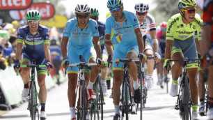 Мой первый этап на "Тур де Франс" стал для меня большим опытом - капитан "Астаны" Ару