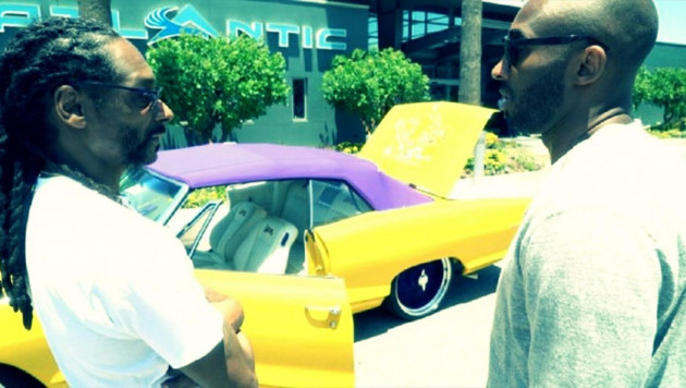 Snoop Dogg подарил Коби Брайанту кабриолет цвета "Лейкерс"