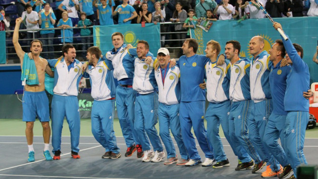Сборная Казахстана сыграет с Россией в Кубке Дэвиса