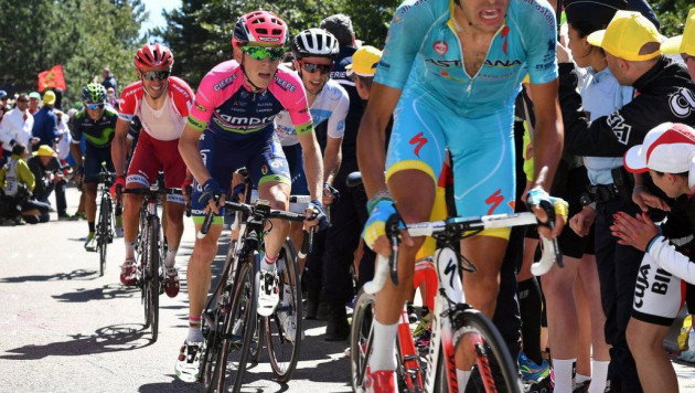 Фабио Ару после 17-го этапа поднялся на восьмое место в общем зачете "Тур де Франс"