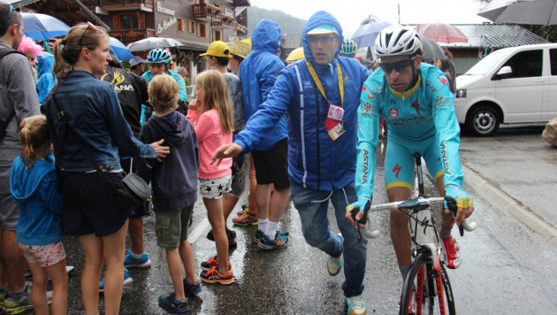 Наверное, "Астана" - единственная команда, которая пыталась что-то сделать на этом "Тур де Франс" - Винокуров 