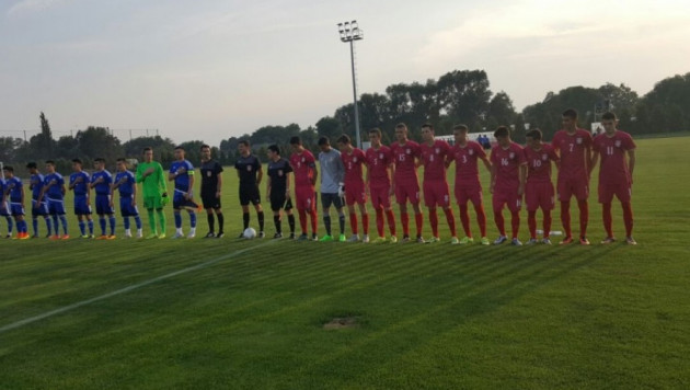 Юношеская сборная Казахстана по футболу обыграла Сербию