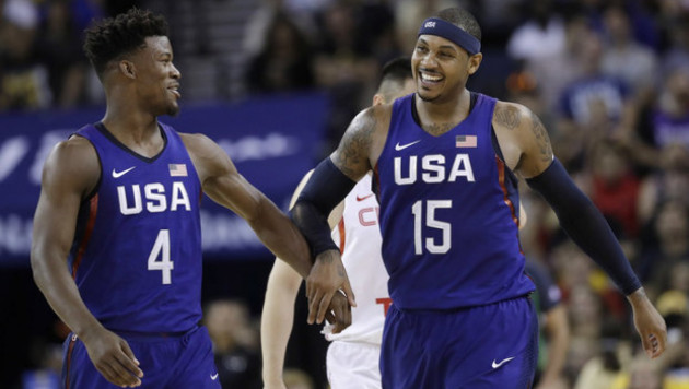 Сборная США по баскетболу разгромила команду Китая с разницей в 50 очков