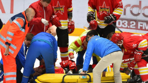 Доставленный в больницу после драки с Рыспаевым хоккеист "Куньлуня" избежал сотрясения мозга