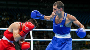 Как Биржан Жакипов проиграл узбекскому боксеру в четвертьфинале Олимпиады в Рио