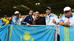 Как Илья Ильин и Серик Сапиев болели за Дениса Уланова на Олимпиаде в Рио