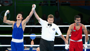 Данияр Елеусинов стал олимпийским чемпионом и принес Казахстану третье "золото" в Рио