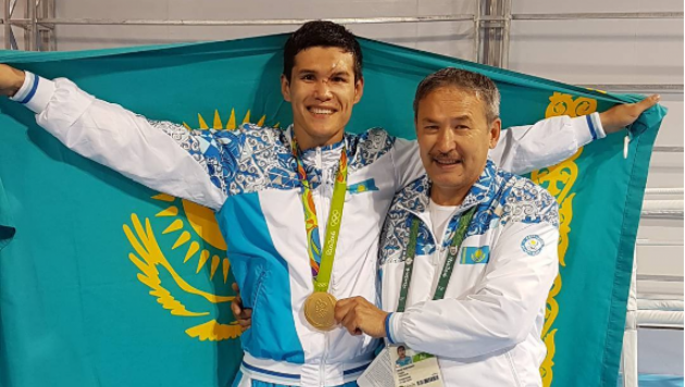 Данияр Елеусинов выразил благодарность отцу за подъем на вершину Олимпа