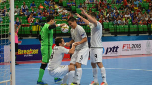 Видео голов в матче сборной Казахстана по футзалу с Японией
