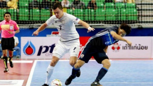 Сборная Казахстана по футзалу феерила с Японией, но "отскочила" в матче с Ираном 