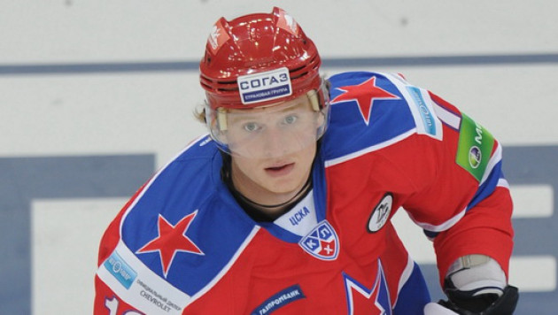 Хоккеист ЦСКА стал автором первой шайбы девятого сезона КХЛ