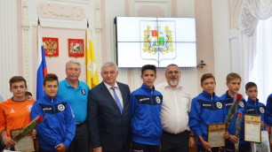Администрация Ставрополя наградила подравшихся на футбольном турнире в Норвегии подростков 