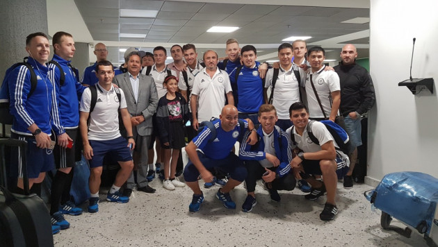 Сборная Казахстана прибыла в Колумбию на чемпионат мира по футзалу