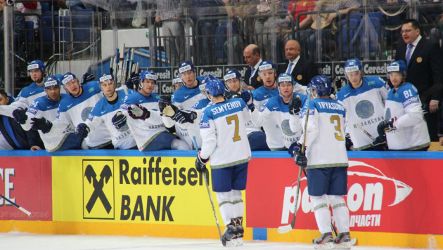 Сборная Казахстана по хоккею одержала победу в последнем матче квалификации Олимпиады-2018