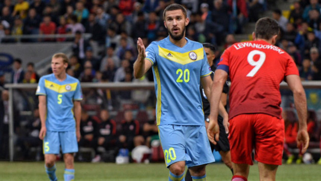 Видео голов и самых опасных моментов матча Казахстан - Польша