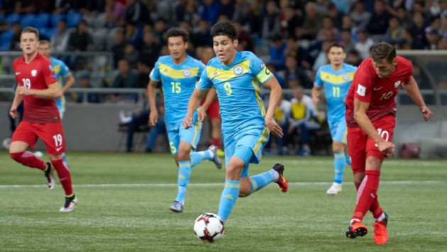 Сборная Казахстана поднялась на 13 строчек в рейтинге ФИФА