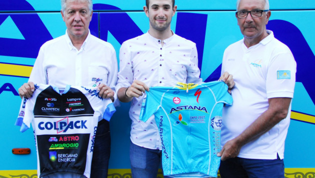 Велокоманда "Астана" подписала молодого итальянского гонщика Рикардо Минали