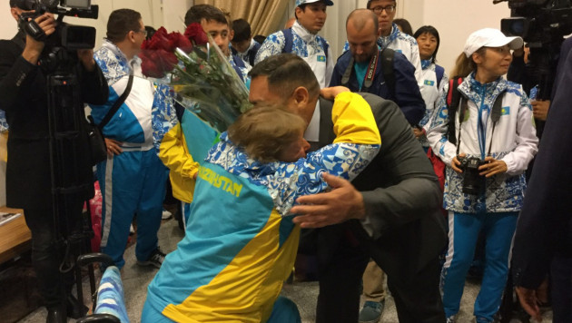 Казахстанские спортсмены вернулись с Паралимпийских игр в Рио