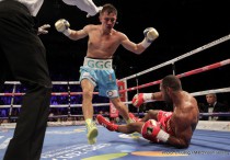 Эпизод боя Геннадий Головкин - Келл Брук. Фото: Matchroom Boxing