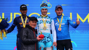 Казахстанец Алексей Луценко признан самым активным гонщиком "Тура Алматы-2016"