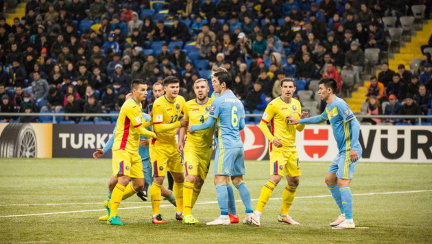 Самолет сборной Румынии не смог вовремя вылететь из Астаны после матча с Казахстаном