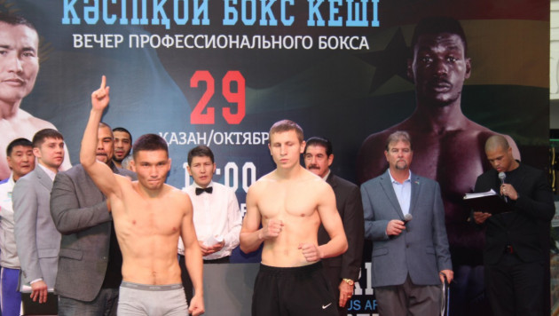 Казахстанский боксер Жумабеков дебютировал с досрочной победы в профи-ринге