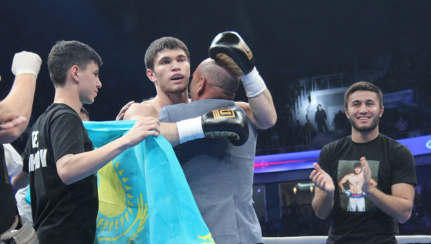 Али Ахмедов нокаутировал соперника в первом раунде