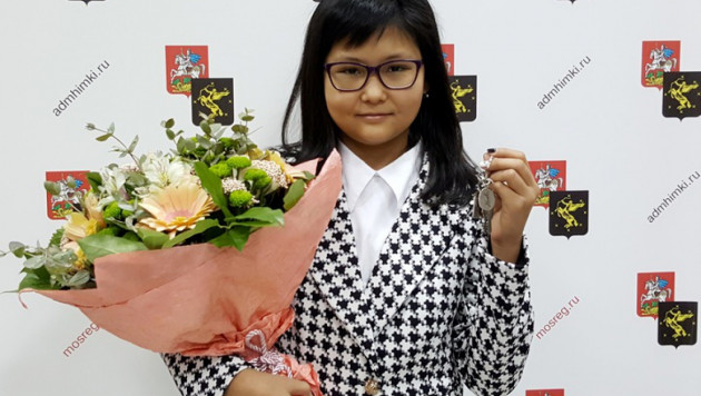 12-летняя шахматистка из Казахстана Бибисара Асаубаева получила квартиру в России