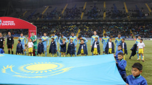 Телеканал "Казахстан" покажет в прямом эфире матч отбора на ЧМ-2018 Дания - Казахстан