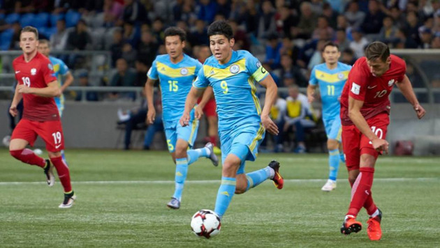 Сборные Казахстана и Дании назвали стартовые составы на матч отбора на ЧМ-2018