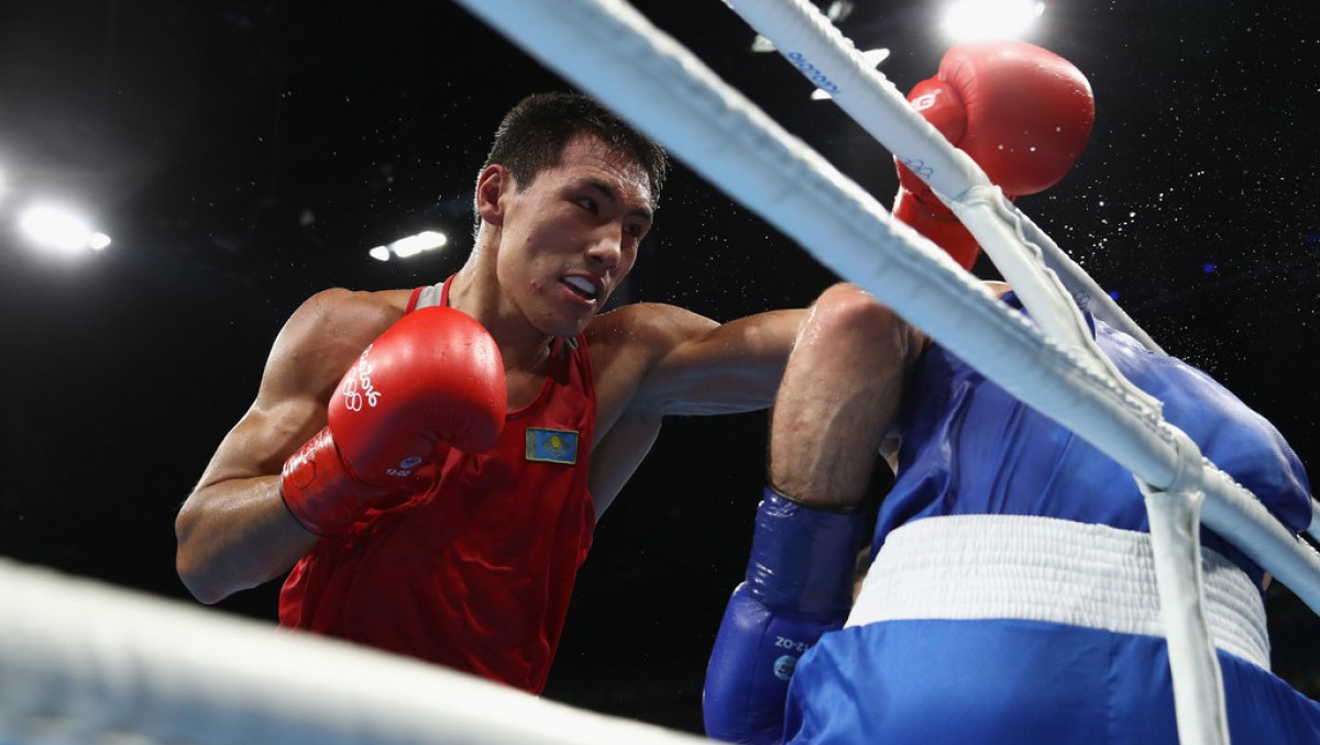 Видео первой победы Жанибека Алимханулы на чемпионате Казахстана