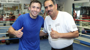 Геннадий Головкин и Абель Санчес. Фото с сайта boxingscene.com