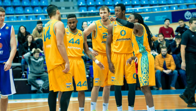 Баскетболисты "Астаны" выиграли третий подряд матч в Единой лиге ВТБ