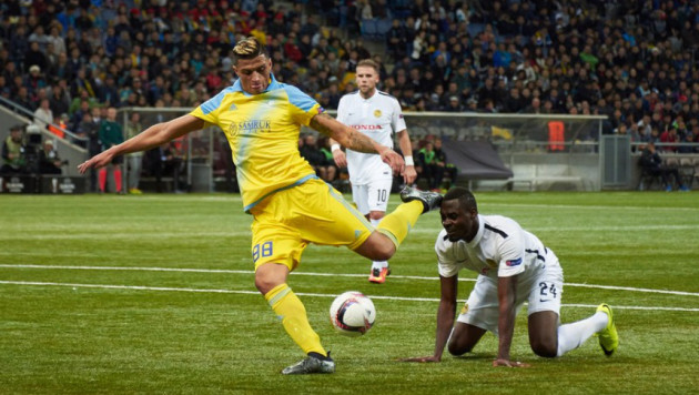 Букмекеры назвали наиболее вероятный счет матча Лиги Европы "Янг Бойз" - "Астана"