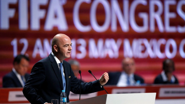 Президент ФИФА поздравил Байшакова с избранием на пост главы ФФК