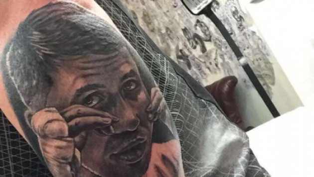 Британский фанат сделал татуировку с портретом Геннадия Головкина