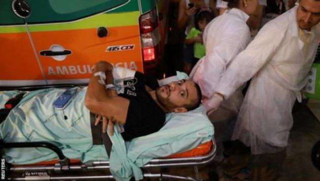 Выжившего после авиакатастрофы футболиста бразильской команды выписали из больницы