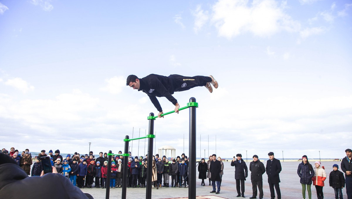 В 2016 году НОК построил 21 спортивную зону Street Workout 