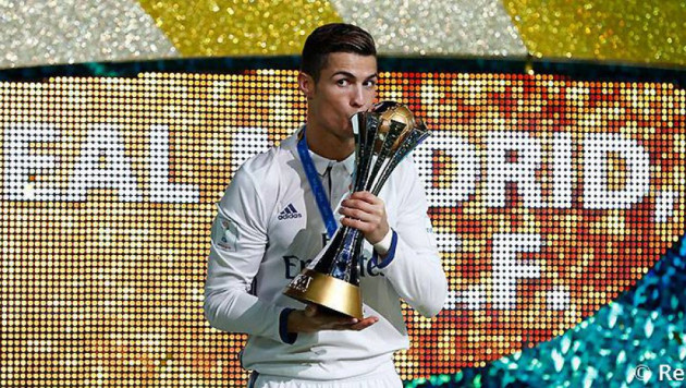 Роналду признан лучшим спортсменом Европы в 2016 году по версии информагентств