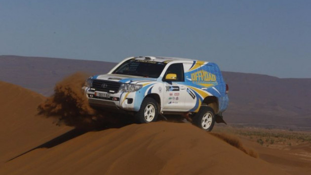 Экипаж Off Road Kazakhstan выиграл третий этап подряд на ралли Africa Eco Race-2017