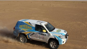 Экипаж Off Road Kazakhstan выиграл ралли Africa Eco Race-2017 в зачете "серийных" машин