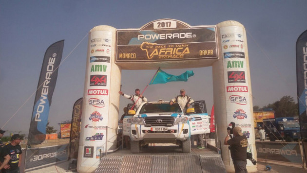 Экипаж Off Road Kazakhstan прокомментировал победу на ралли Africa Eco Race-2017