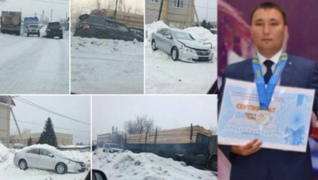 Казахстанский спортсмен разбился в аварии в Семее