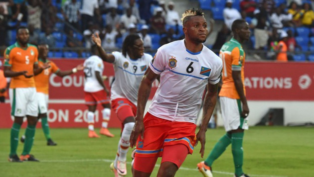 Гол форварда "Астаны" Кабананги помог ДР Конго победить Того и выйти в плей-офф Кубка Африки