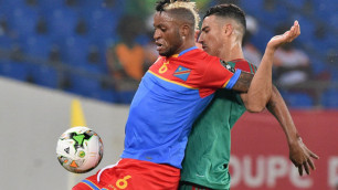 Форвард "Астаны" Кабананга вместе со сборной ДР Конго завершил выступление на Кубке Африки