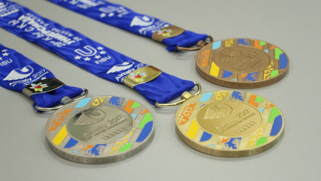 Первый комплект медалей разыгран на Универсиаде-2017 в Алматы