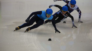 Мужская сборная Казахстана по шорт-треку выиграла бронзовую медаль в эстафете на Универсиаде-2017