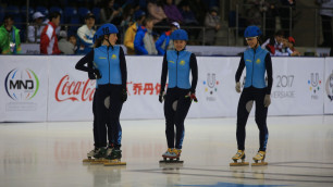 Женская сборная Казахстана по шорт-треку выиграла "бронзу" в эстафете на Универсиаде-2017
